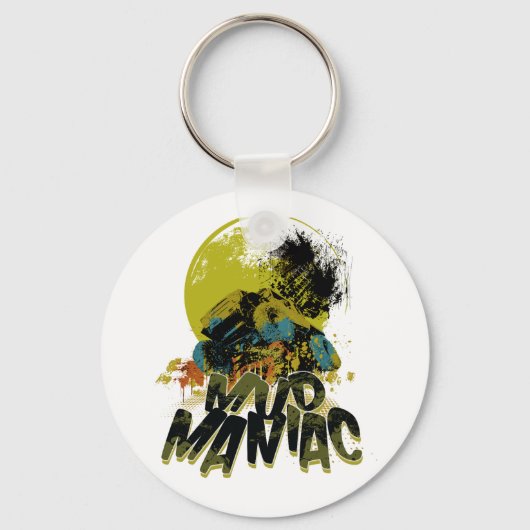 Mud Maniac Offroad Sleutelhanger (Voorkant)