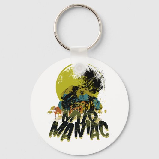 Mud Maniac Offroad Sleutelhanger (Achterkant)