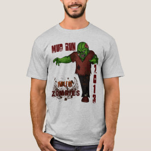 Mud Run 2013 Team Mud Zombies T-shirt