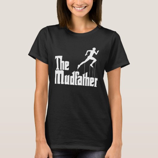 Mud Run voor mannen Mud Run Team Mud Team T-shirt (Voorkant)
