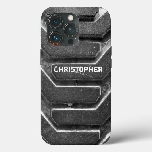Mud Tire Case-Mate iPhone Case (Achterkant)