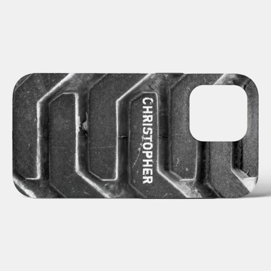 Mud Tire Case-Mate iPhone Case (Achterkant (horizontaal))