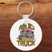 Mud Truck Chevy Sleutelhanger (Voorkant)