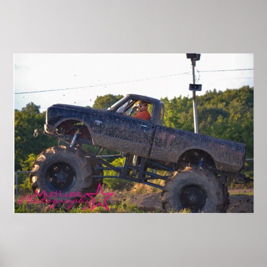 Mud Truck Poster (Voorkant)