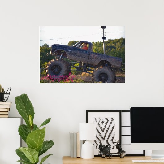 Mud Truck Poster (Thuiskantoor)