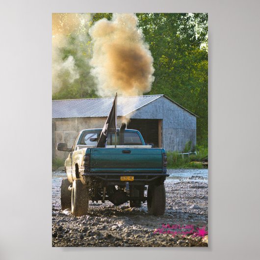 Mud Truck Rollin Coal Poster (Voorkant)
