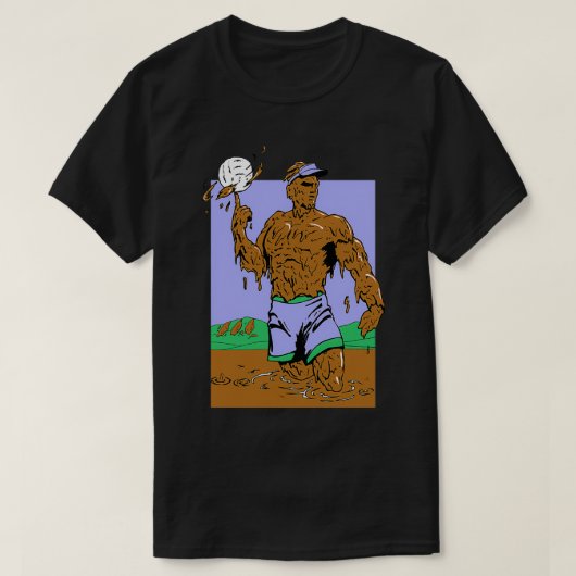 Mud Volleyball T-shirt (Design voorkant)