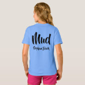 Mud—voorletters achterzijde Mud -Orphan Black T-shirt (Achterkant volledig)