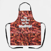 Mudbugs "Crawfish" All-over Print Apron Schort (Voorkant)