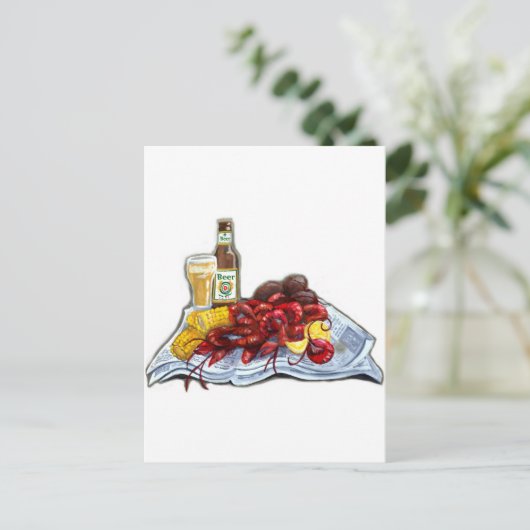 Mudbugs en Brew Briefkaart (Staand voorkant)