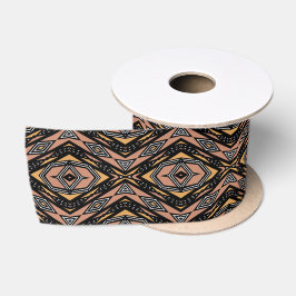 Mudcloth Bogolan Design Satijnen Lint