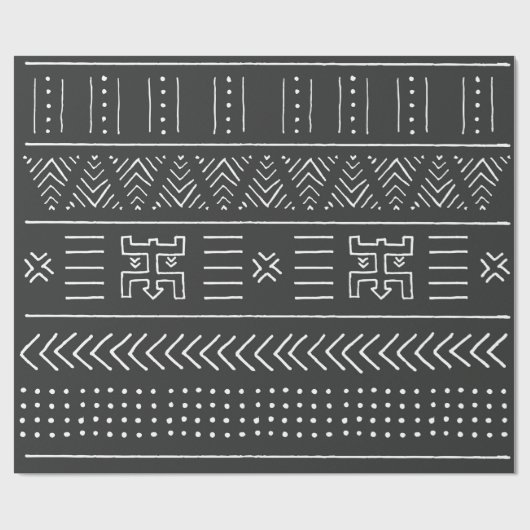 Mudcloth Cadeaupapier (Vlak)