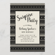 Mudcloth Gender Neutral Birthday Party