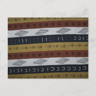 Mudcloth nummer 2 briefkaart
