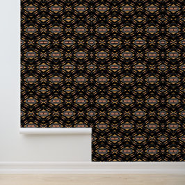 Mudcloth Print Aangepast behang 2' x 4', NullValue