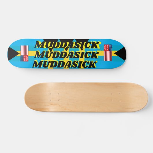 MUDDASICK JMT 7 3/4 "Skateboard Deck Persoonlijk Skateboard (Horizontaal)