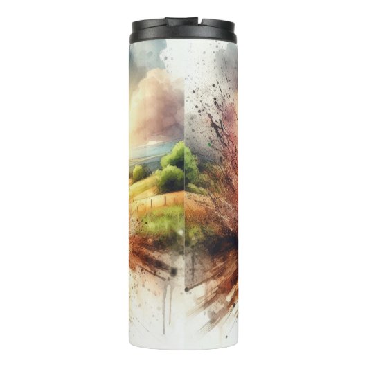 Mudding Adventure: Off-Roading, Splatter, sensatie Thermosbeker (Achterkant)