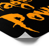 Mudding is mijn magische kracht grappige Halloween Poster (Hoek)