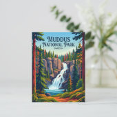 Muddus Nationaal Park Zweden Briefkaart (Staand voorkant)
