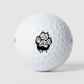 Muddwolf Logo Golfballen