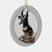 Muddy Boo Buddy Ceramic Ornament (Rechts)