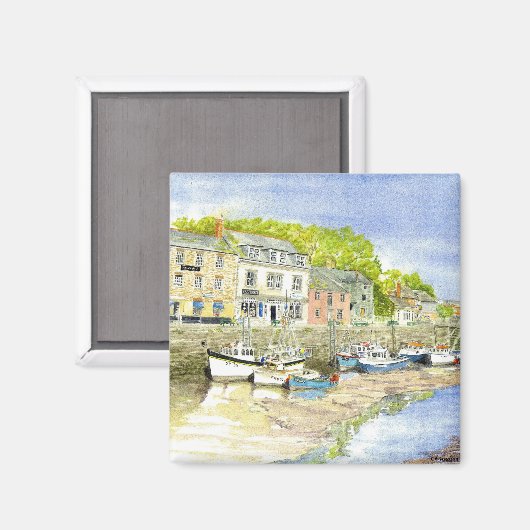 'Muddy Bottoms (Padstow)' magneet (Voorkant / Achterkant)