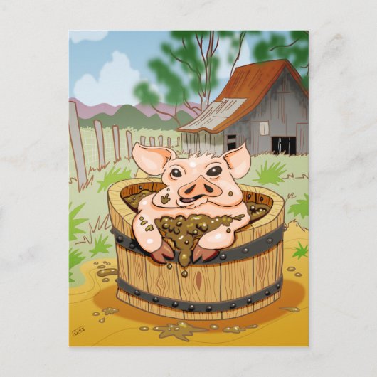 Muddy Briefkaart (Voorkant)