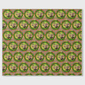 Muddy Buffalo African Safari Wrapping Paper Cadeaupapier (Vlak)
