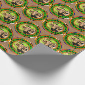 Muddy Buffalo African Safari Wrapping Paper Cadeaupapier (Hoek)