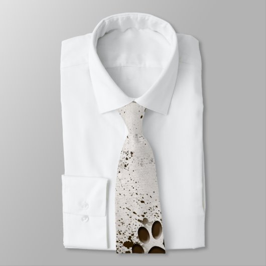 Muddy Dog Paws Stropdas (Gebonden)