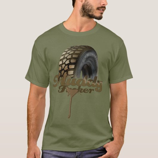 Muddy F**ker Off Road T-Shirt (Voorkant)