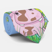 Muddy Hippo Stropdas (Opgerold)