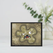 Muddy lunatik. Briefkaart (Staand voorkant)