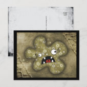 Muddy lunatik. Briefkaart (Voorkant / Achterkant)