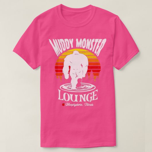 Muddy Monster Lounge Murphysboro IL T-shirt (Design voorkant)