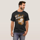 Muddy Mountain Biking Trail T-shirt (Voorkant volledig)