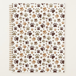 Muddy Paw Prints Planner