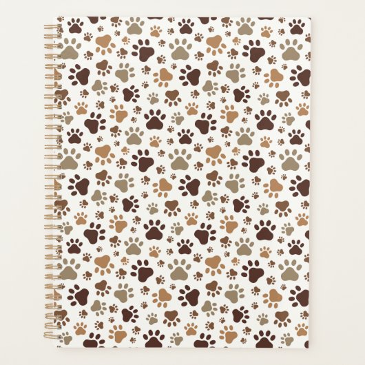 Muddy Paw Prints Planner (Voorkant)