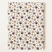Muddy Paw Prints Planner (Achterkant)