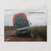 Muddy Road Briefkaart (Voorkant)