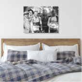 Muddy staat tegenover Tour de France 1928 na etapp Canvas Afdruk (Insitu (Slaapkamer))