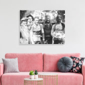 Muddy staat tegenover Tour de France 1928 na etapp Canvas Afdruk (Insitu (Woonkamer))