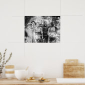 Muddy staat tegenover Tour de France 1928 na etapp Poster (Keuken)