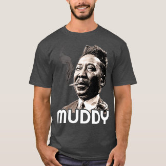 Muddy Waters Blues-pictogram T-shirt