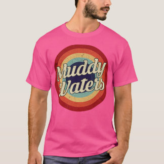 Muddy Waters Retro Circle T-shirt