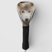 Muddy White Wolf Golfheadcover (Voorkant)