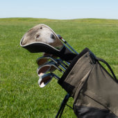 Muddy White Wolf Golfheadcover (Insitu)