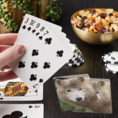 Muddy White Wolf Pokerkaarten (Insitu)