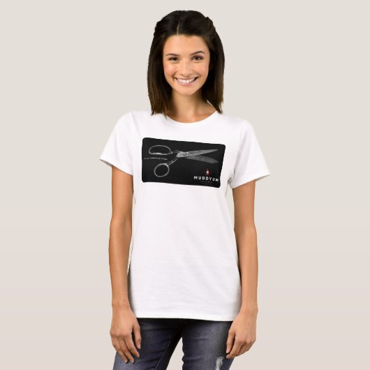 MuddyUm-schaar loopt T-shirt (Voorkant volledig)