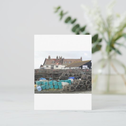 Mudeford Quay, ChristChurch Briefkaart (Staand voorkant)